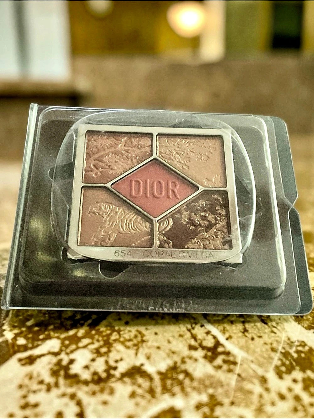 Dior DIORSHOW 5 Couleurs Couture Eyeshadow Palette 654 Coral Riviera